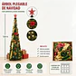 Árbol Plegable Con Adornos y Luces - Miniatura 1