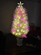 Árbol de Navidad Con Macetero y Luces de Fibra Led Blanco 90 cm - Miniatura 6