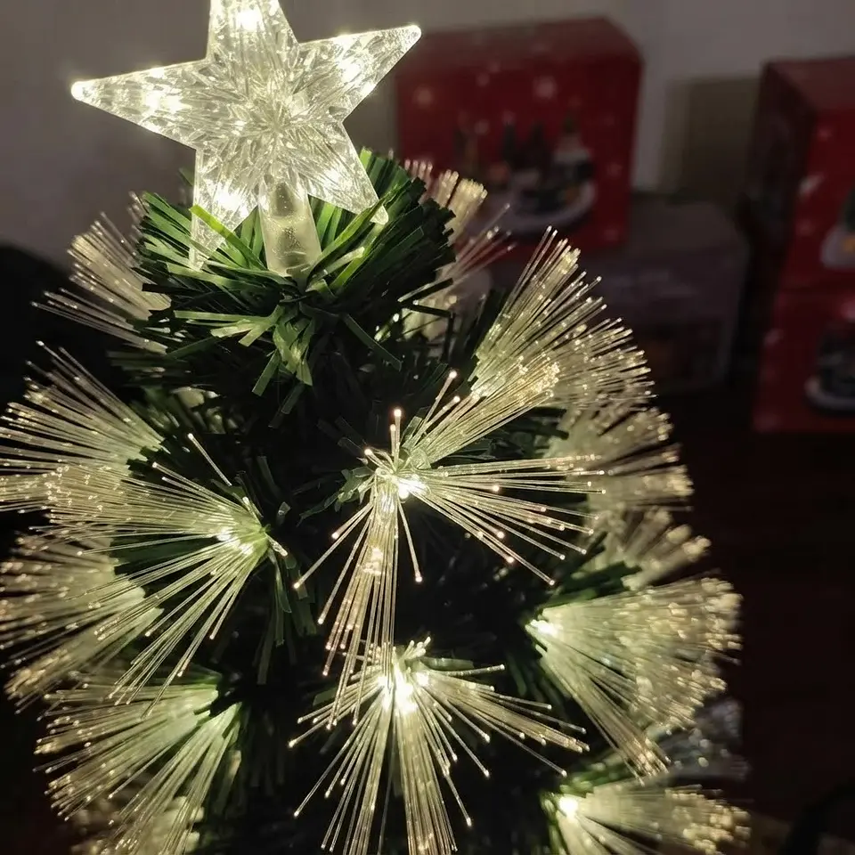 Árbol de Navidad Fibra Led y Macetero 60 cm 3