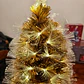 Árbol de Navidad Fibra Led y Macetero Dorado 60 CM - Miniatura 3