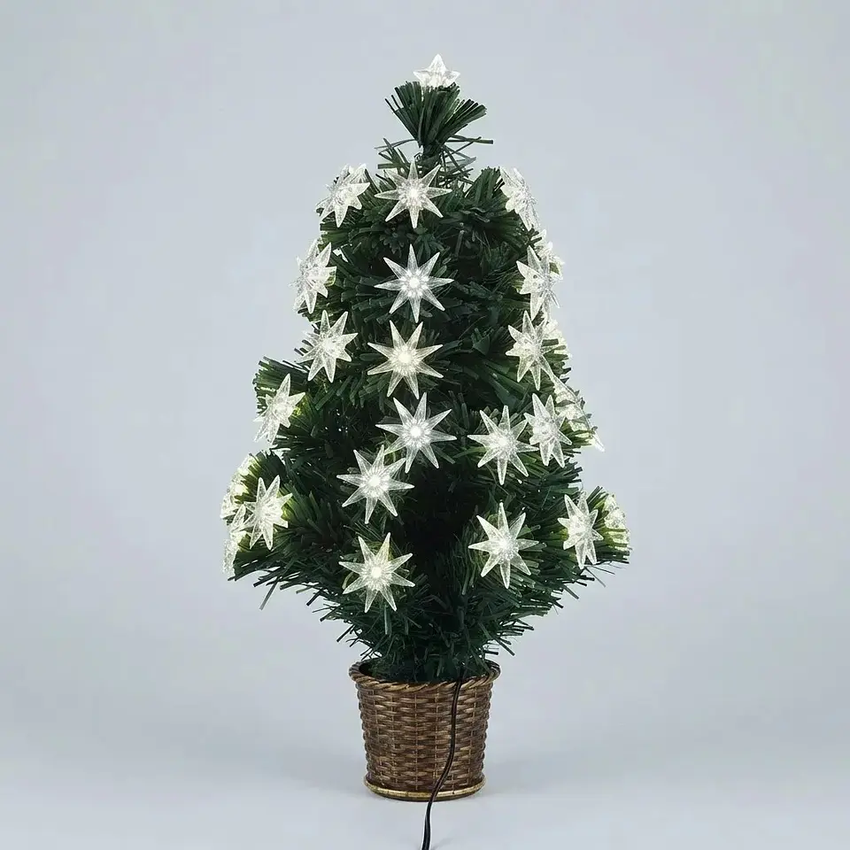 Árbol de Navidad Con Macetero y Luces 45 CM 2