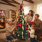 Árbol de Navidad Plegable Con Adornos y Luces incluidas 1.80 CM - Miniatura 1