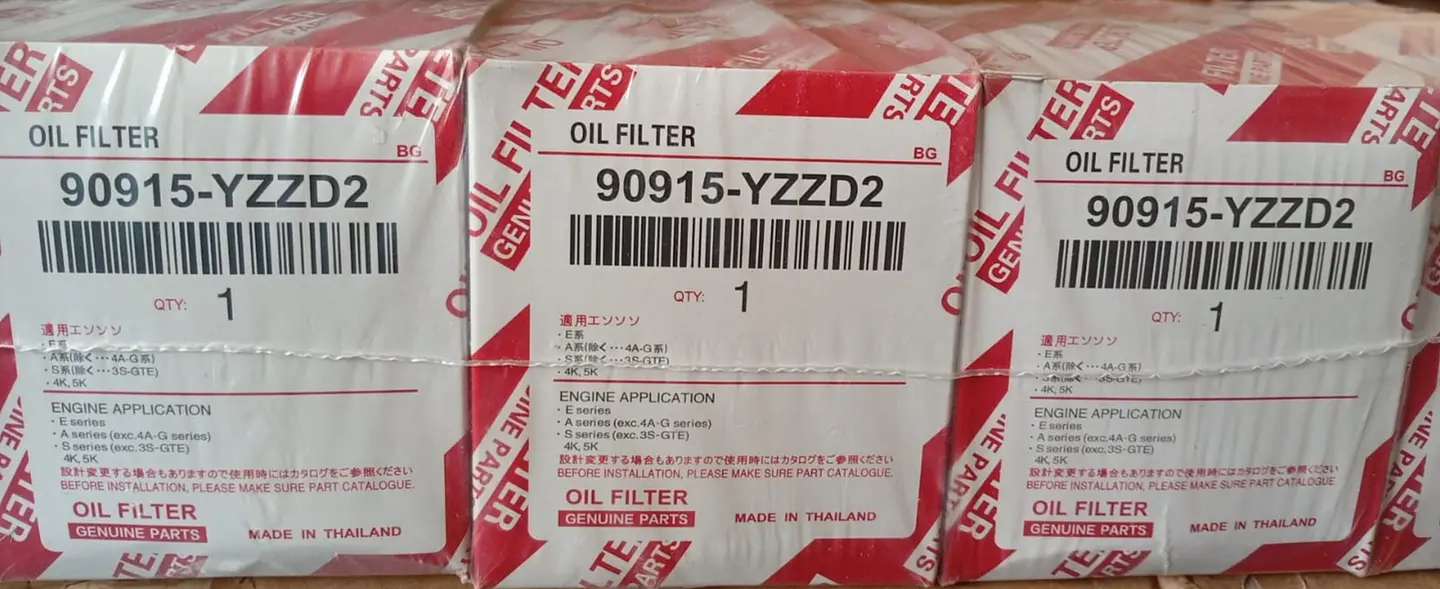 Filtro de Aceite 90915-YZZD2 Para Toyota Hilux 2