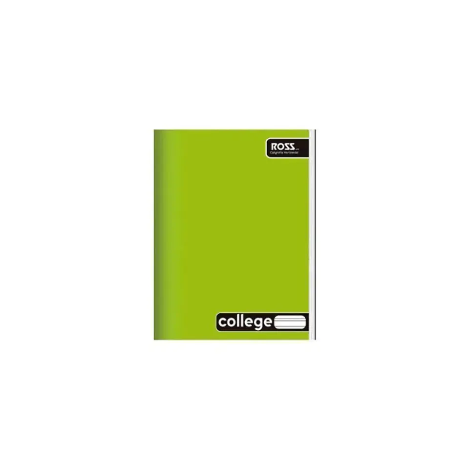 Cuaderno College Caligrafia Horizontal 80 Hojas Ross 3