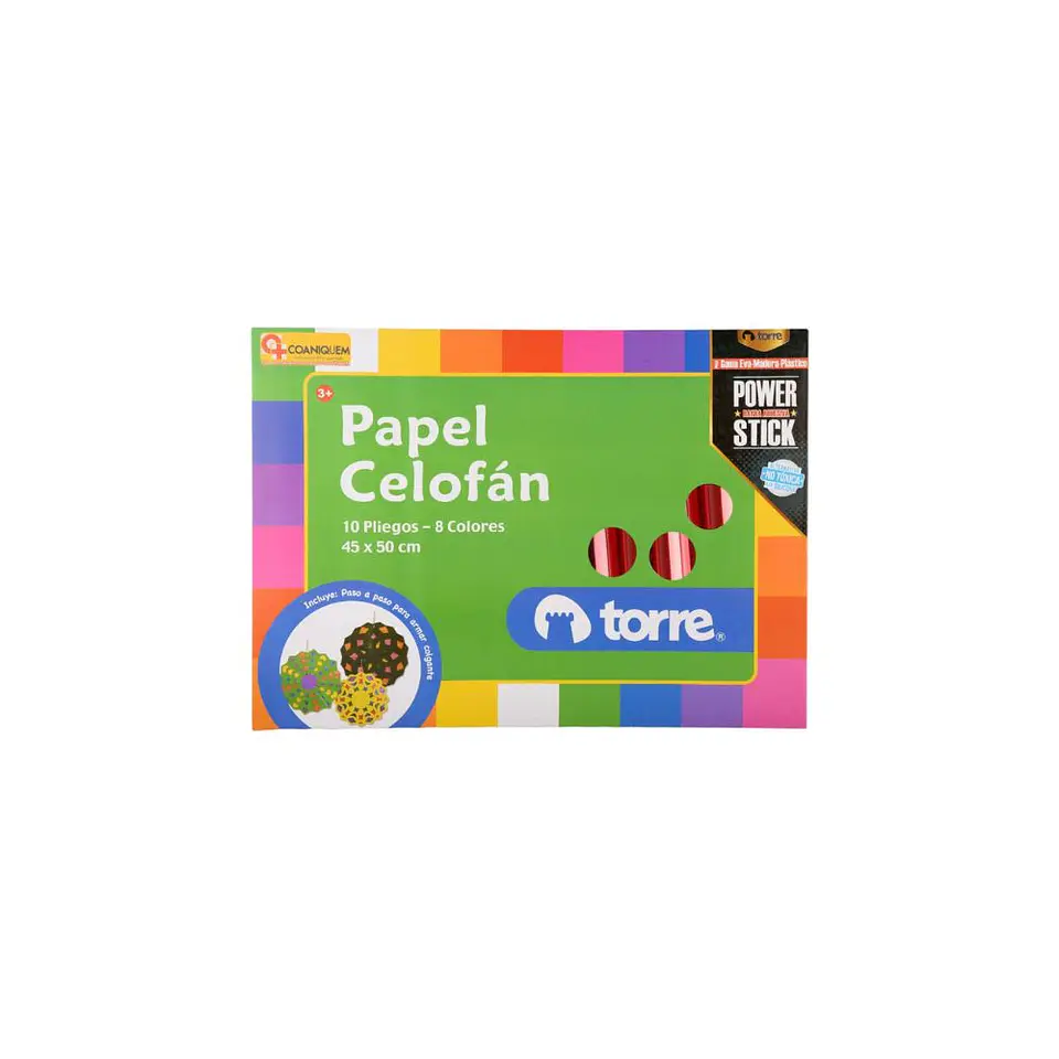 Estuche Papel Celofan Torre 1