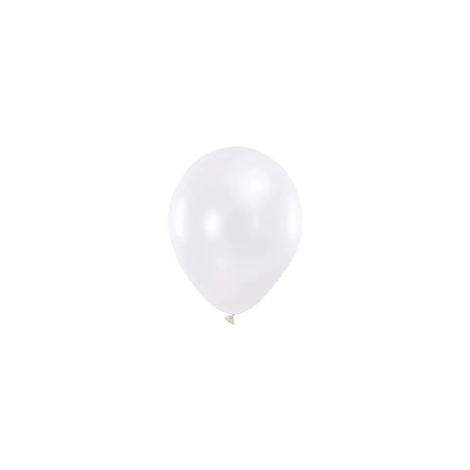 Globos Látex Colores Blanco 25cm 100pcs 2