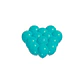 Globos Látex Colores Celeste 25cm 100pcs - Miniatura 3