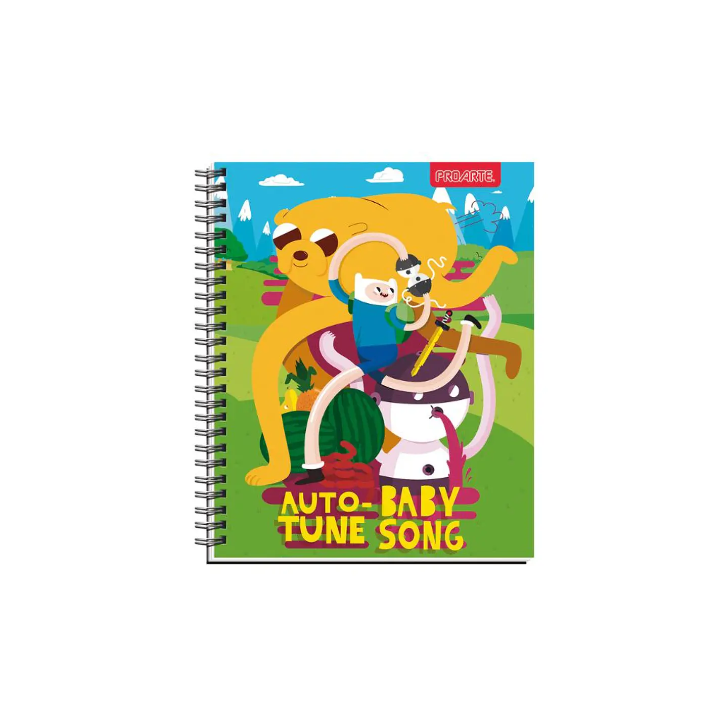 Cuaderno Universitario Hora De Aventura 100 Hojas Proarte 5