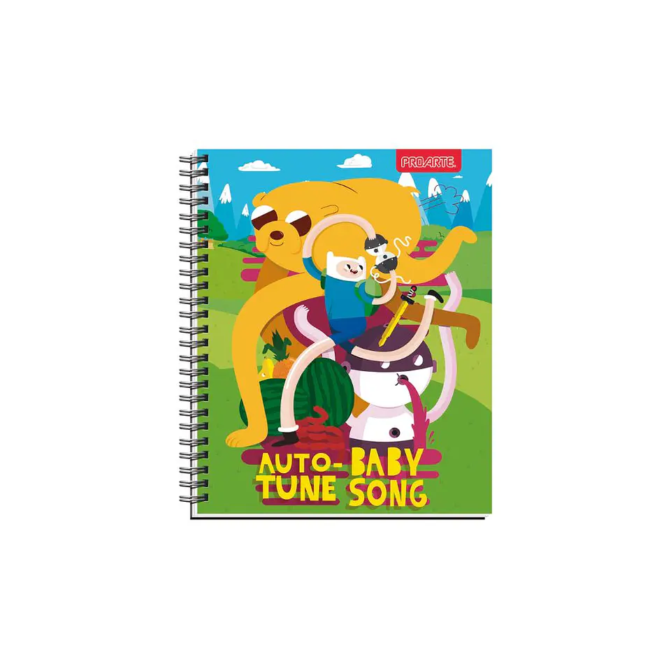 Cuaderno Universitario Hora De Aventura 100 Hojas Proarte 5