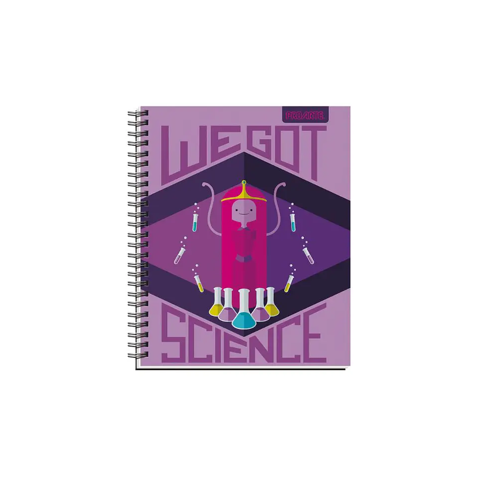 Cuaderno Universitario Hora De Aventura 100 Hojas Proarte 8