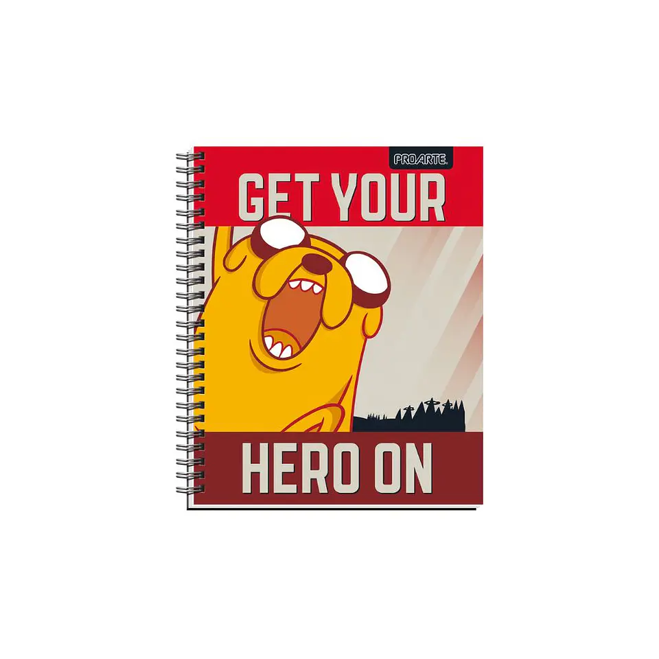 Cuaderno Universitario Hora De Aventura 100 Hojas Proarte 10