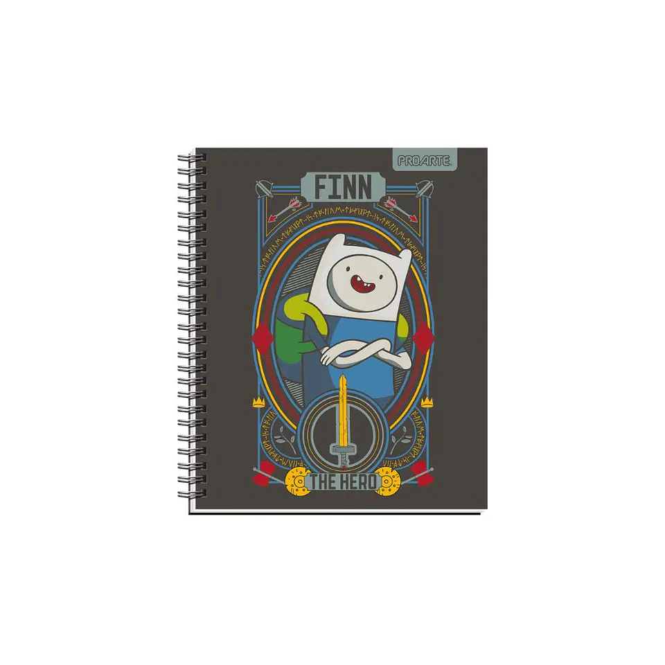 Cuaderno Universitario Hora De Aventura 100 Hojas Proarte 12