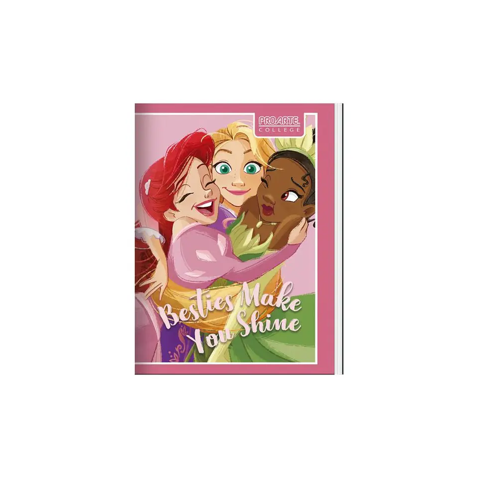 Cuaderno College Princesas 80 Hojas Proarte 2