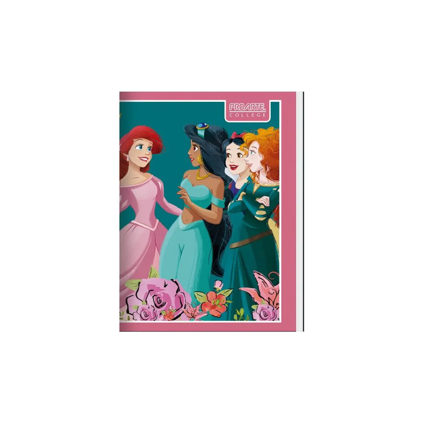 Cuaderno College Princesas 80 Hojas Proarte 3