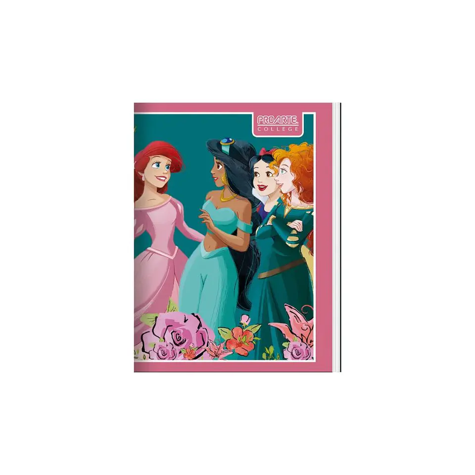 Cuaderno College Princesas 80 Hojas Proarte 3