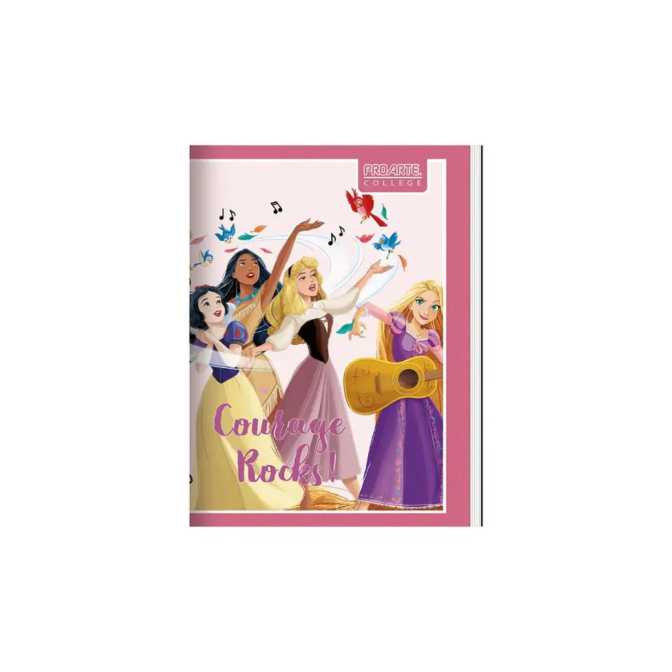 Cuaderno College Princesas 80 Hojas Proarte 5