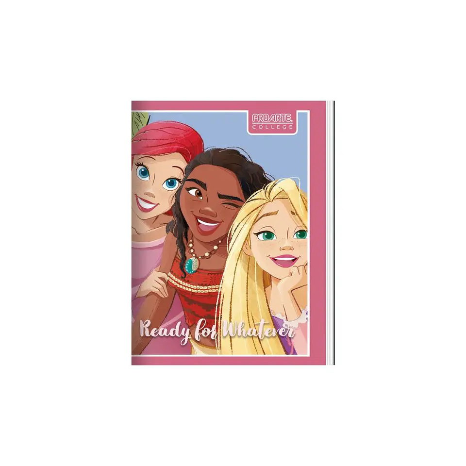 Cuaderno College Princesas 80 Hojas Proarte 6