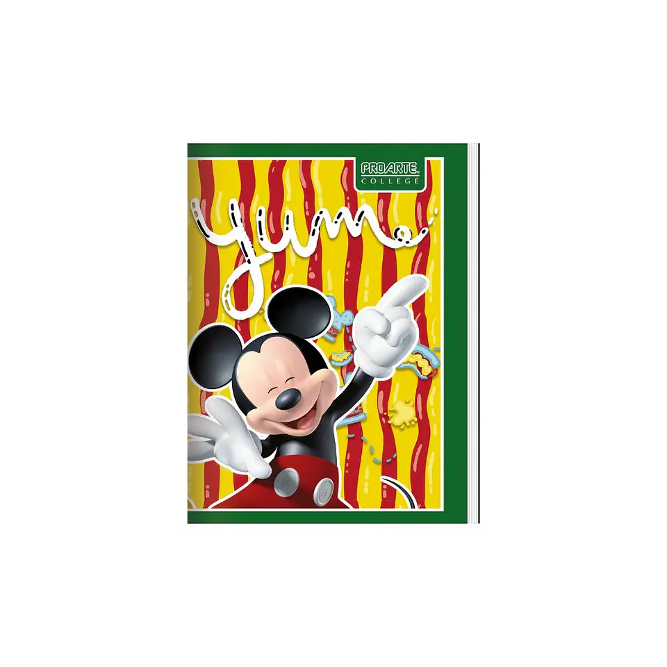 Cuaderno College Mickey 80 Hojas Proarte 4
