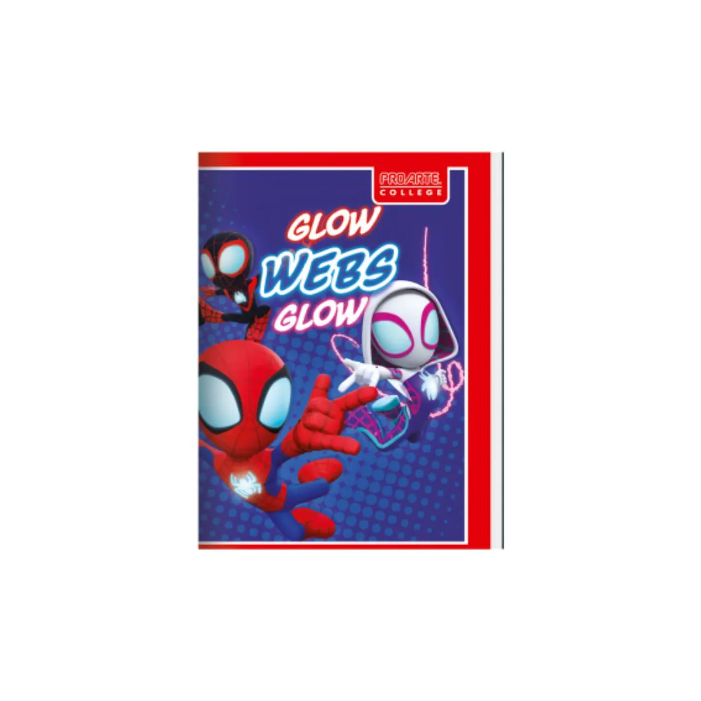 Cuaderno College Spiderman 80 Hojas Proarte 5
