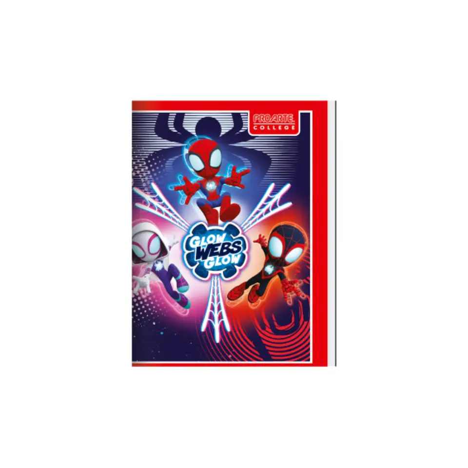 Cuaderno College Spiderman 80 Hojas Proarte 6