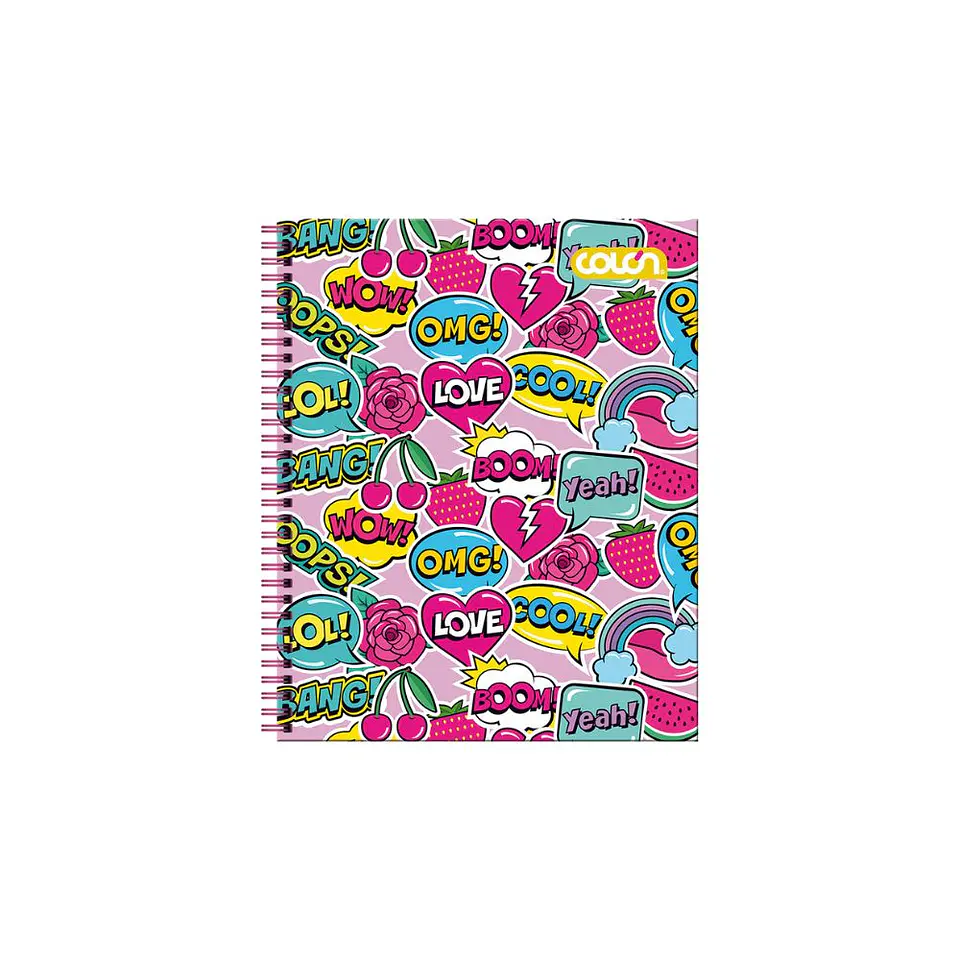 Cuaderno Universitario Print Mujer 100 Hojas 5