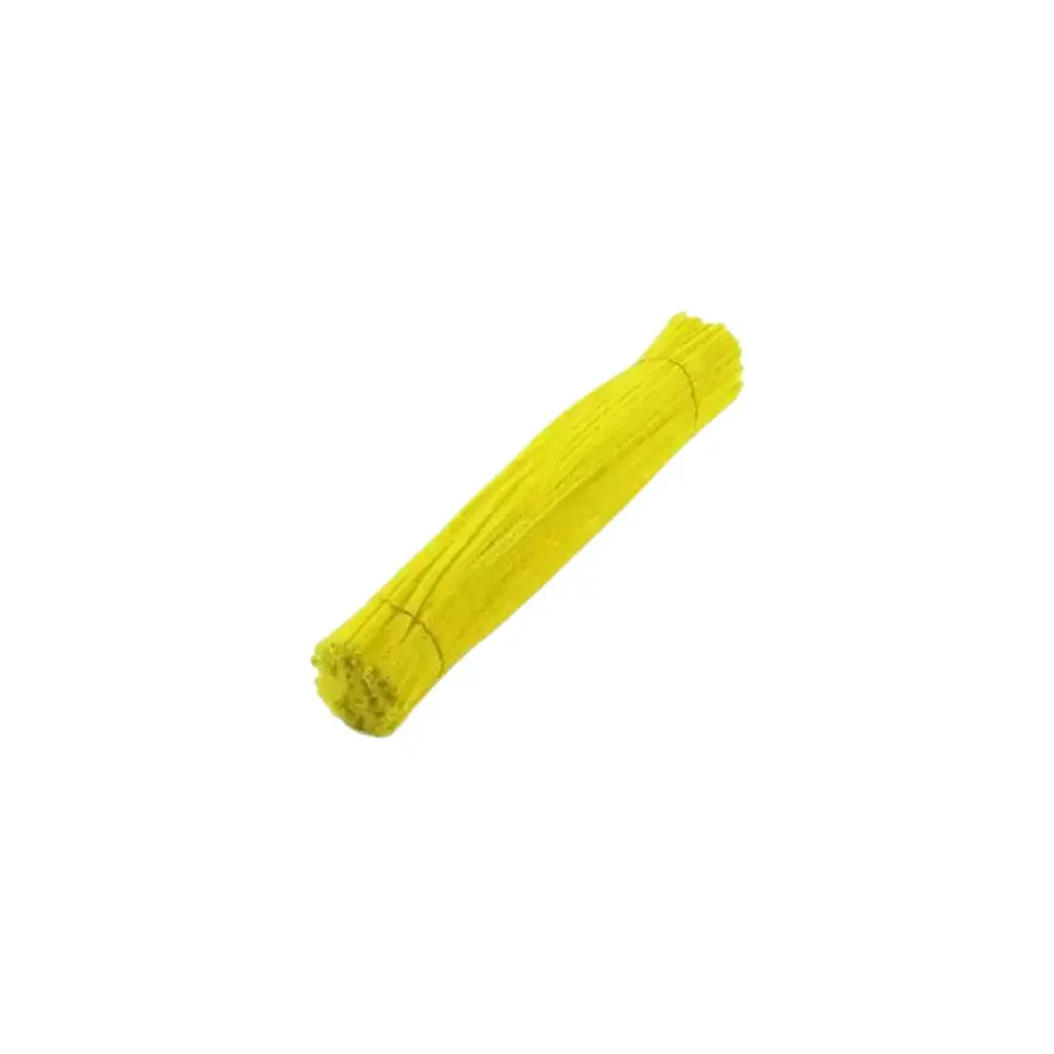 Limpiapipas Poliester 25 Pcs Amarillo 1