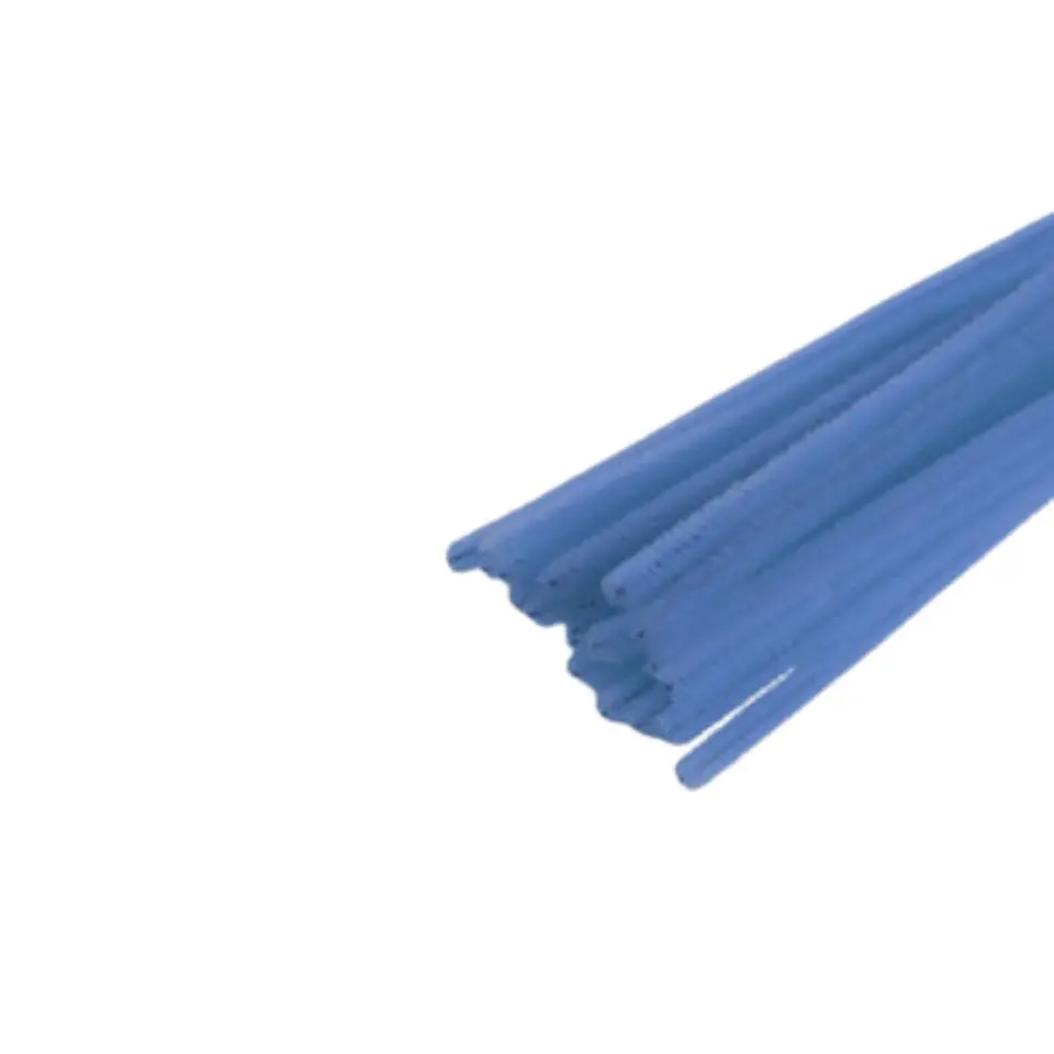 Limpiapipas Poliester 25 Pcs Azul 3