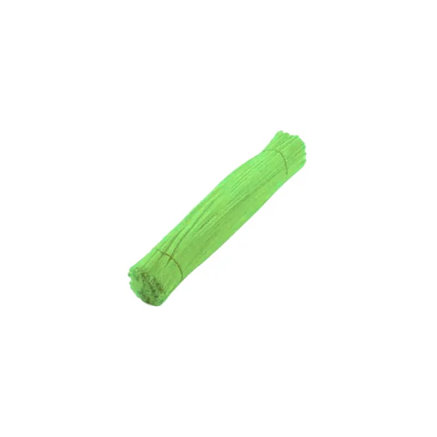 Limpiapipas Poliester 25 Pcs Verde Claro