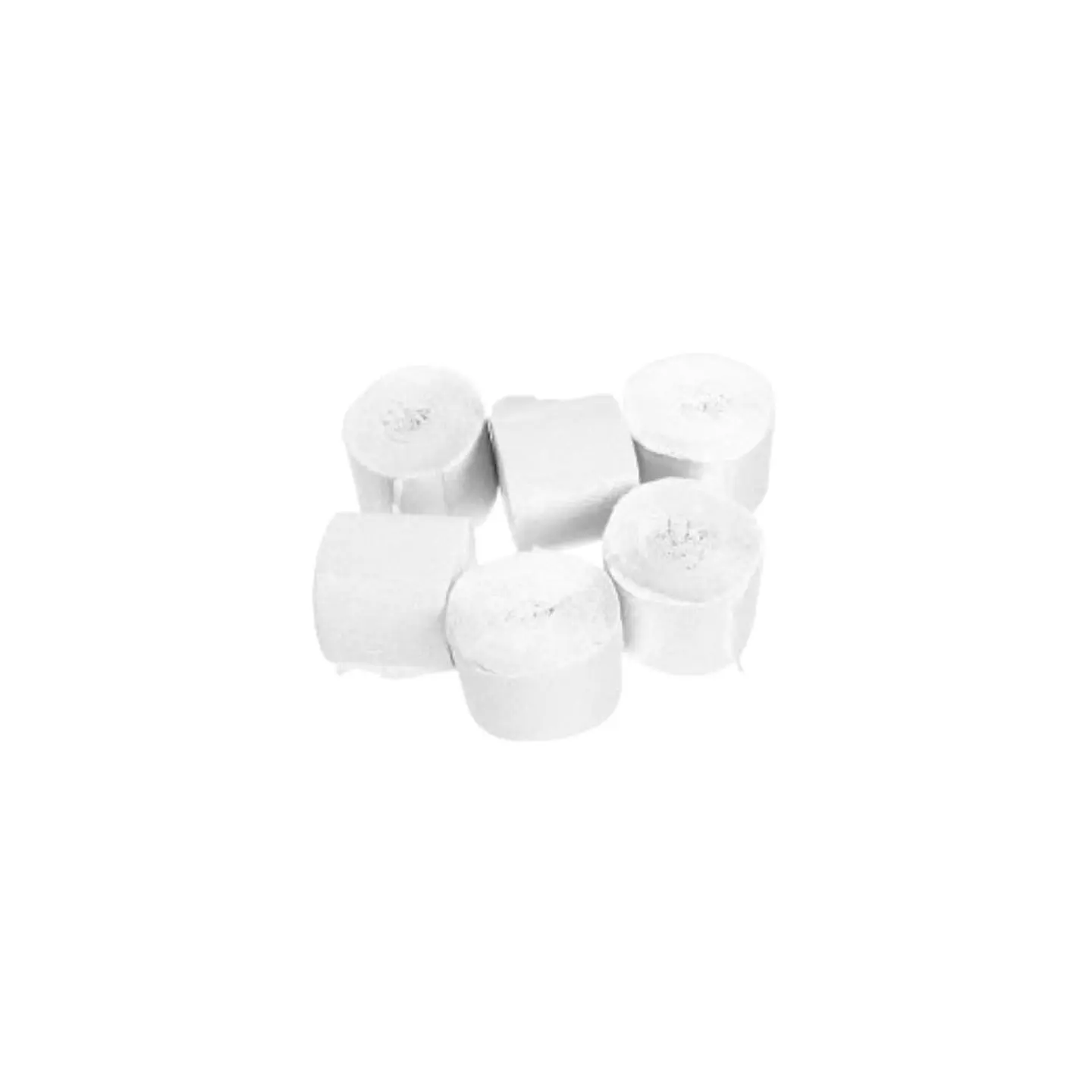 Feston Decorativo Fino Blanco 2,5 Cm 6 Pcs 2