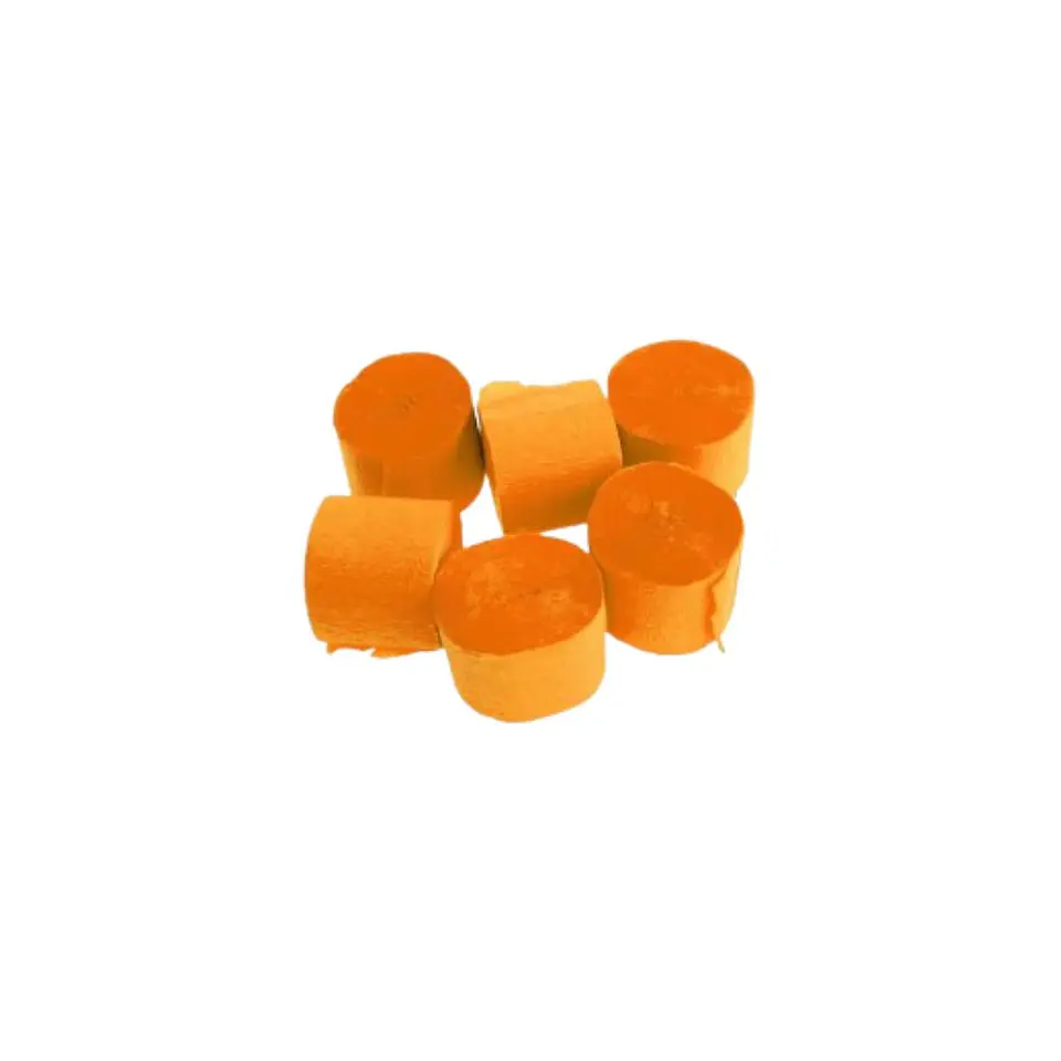 Feston Decorativo Fino Naranjo 2,5 Cm 6 Pcs 3