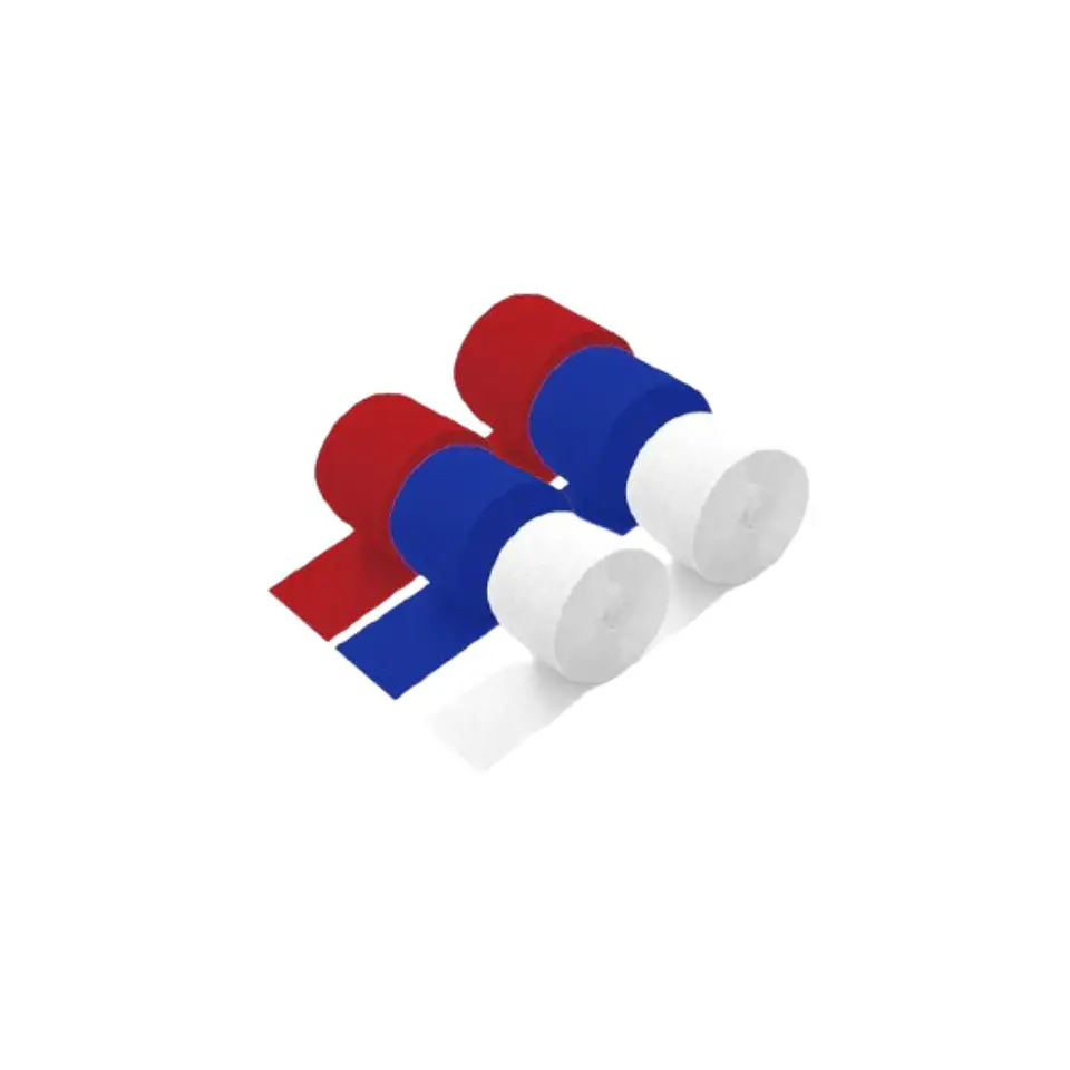 Feston Decorativo Fino Tricolor 2,5 Cm 6 Pcs 3