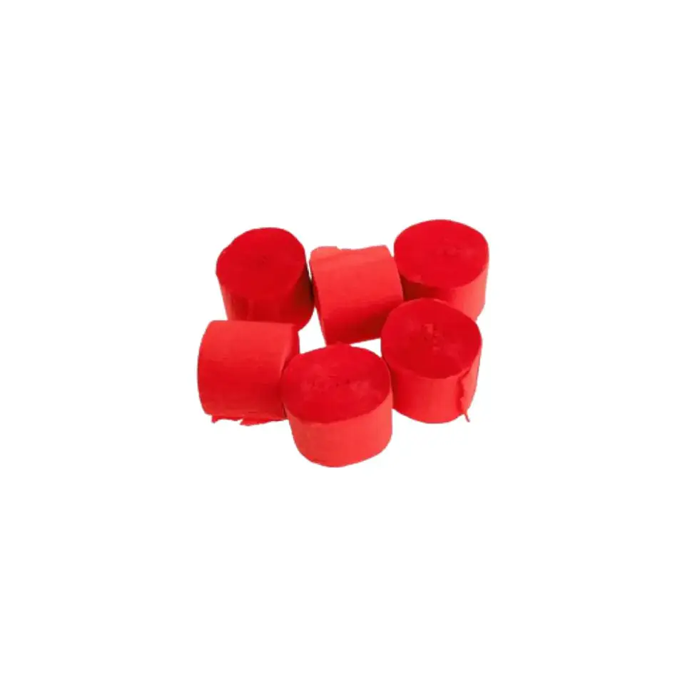 Feston Decorativo Rojo 3,5 Cm 6 Pcs 2