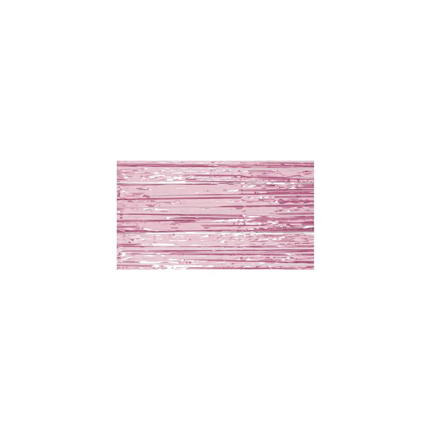 Cortina Flecos metalizada Rosado 1X2 Mts 3