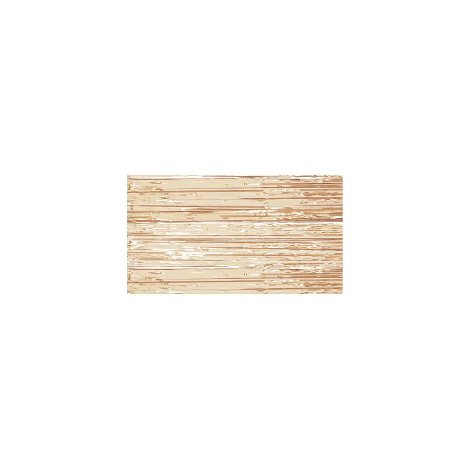 Cortina Flecos metalizada Champagne 1X2 Mts 3