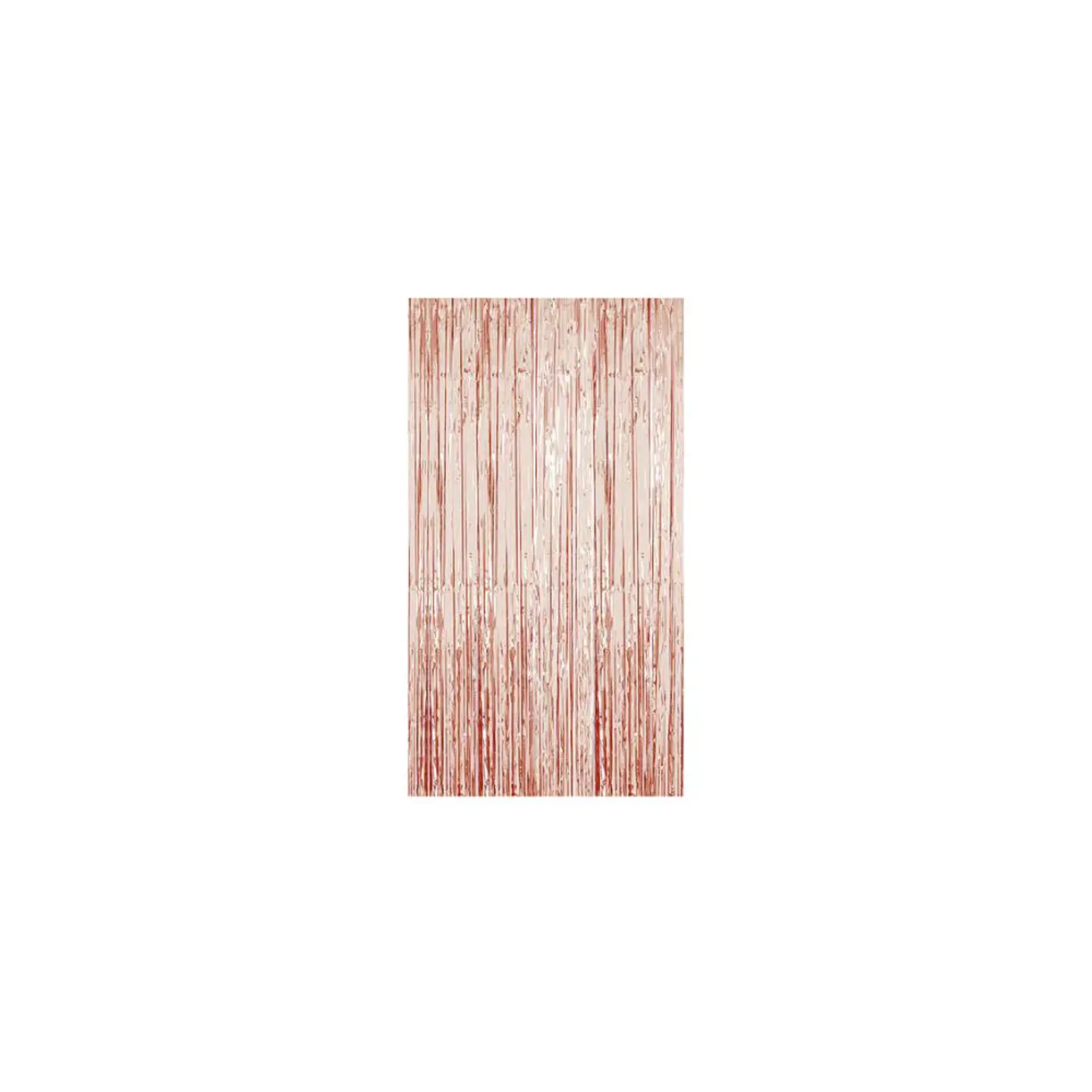 Cortina Flecos Metalizada Rosado 1x3 Mts 2