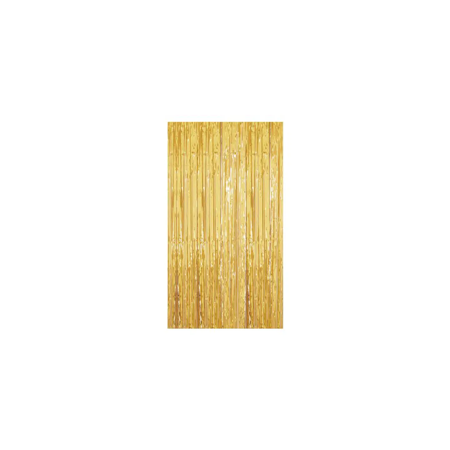 Cortina Flecos Metalizada Verde 1x3 Mts 2