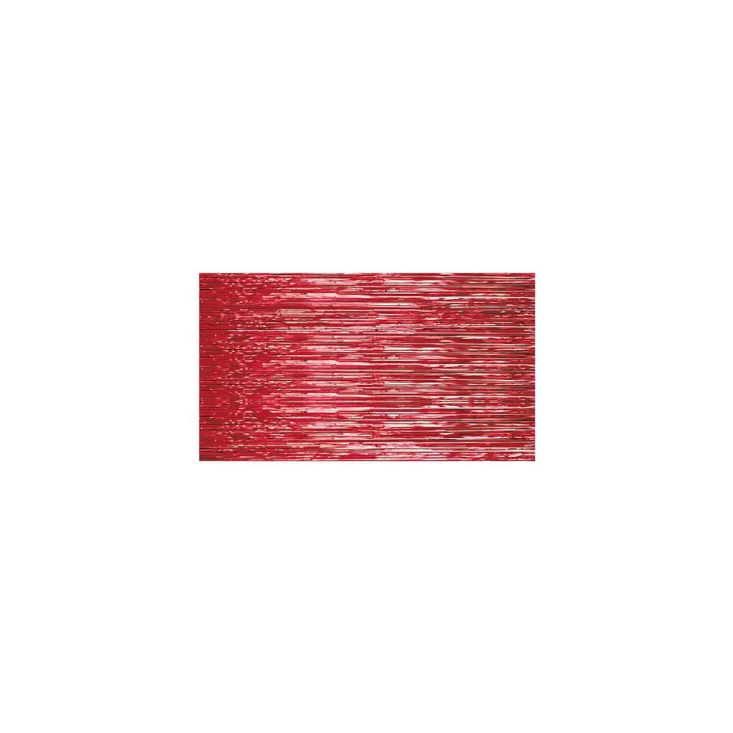 Cortina Flecos Metalizada Rojo 1x3 Mts 3