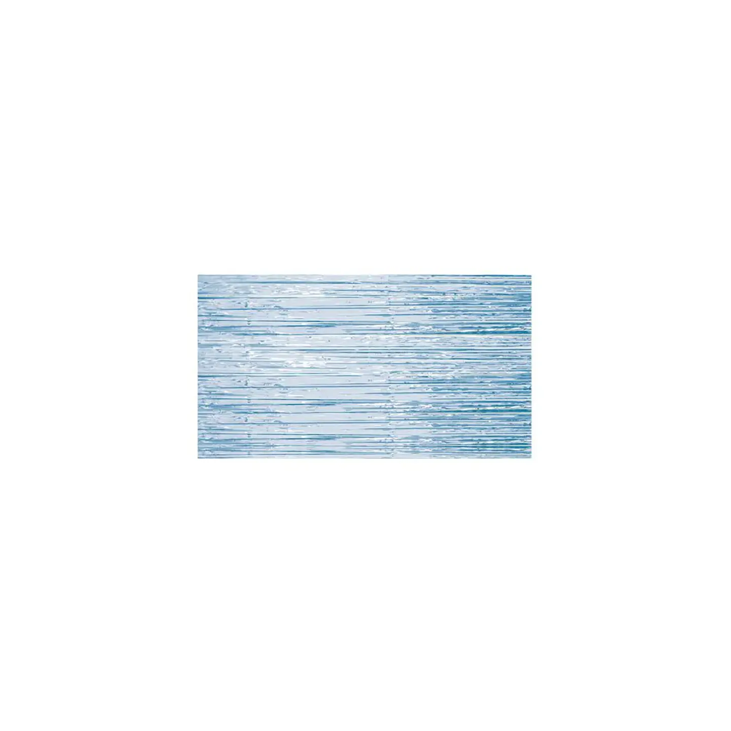 Cortina Flecos Metalizada Celeste 1x3 Mts 3