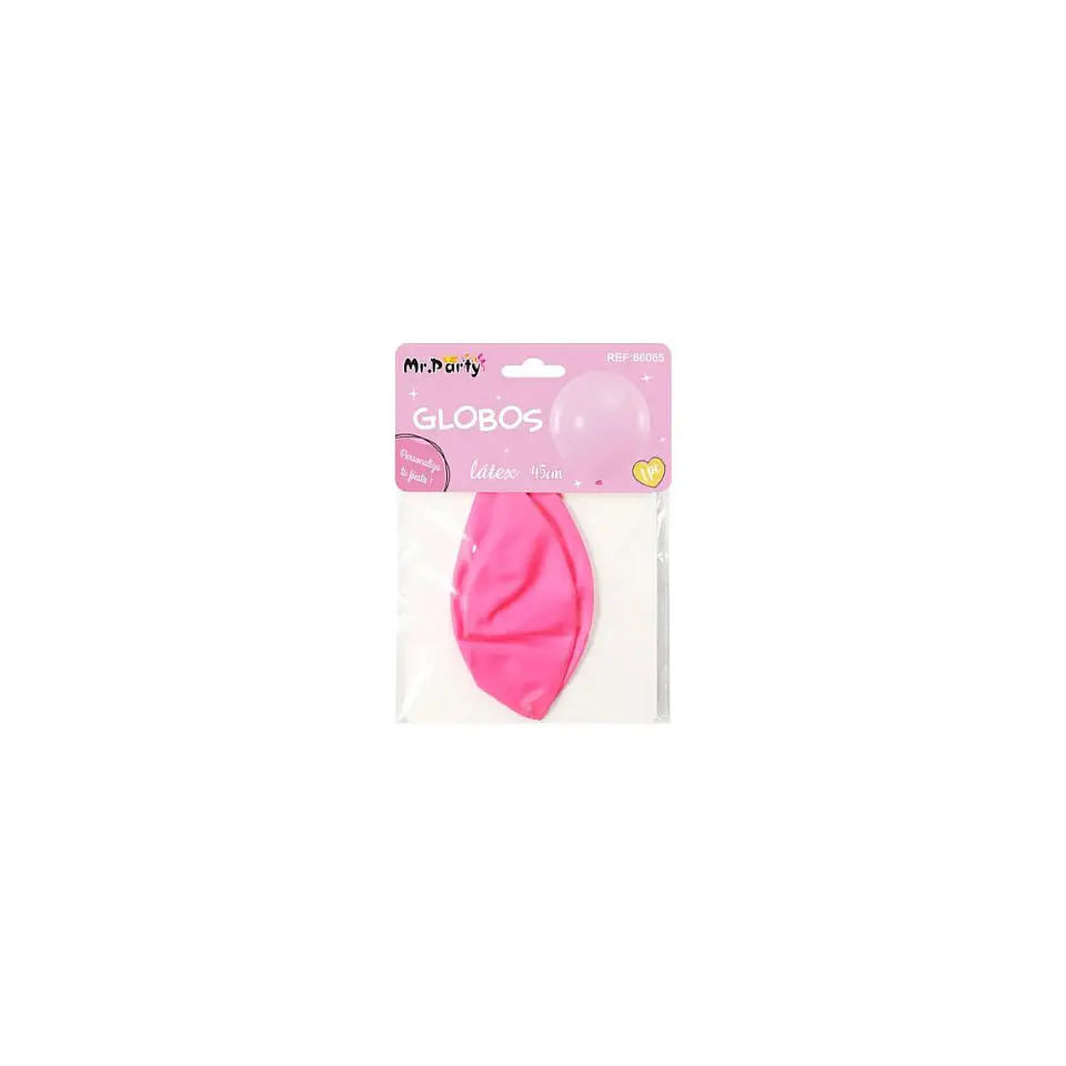 Globo Latex Rosado 45 Cm 1