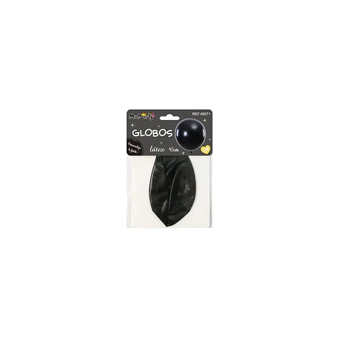 Globo Latex Negro 45 Cm