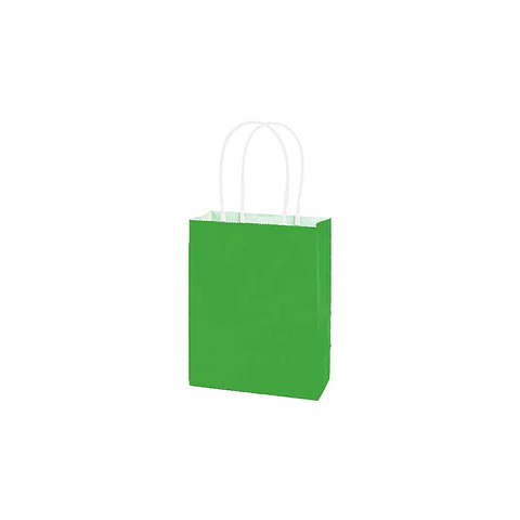 Bolsa Papel Kraft Extra Grande Verde Claro 12 Pcs