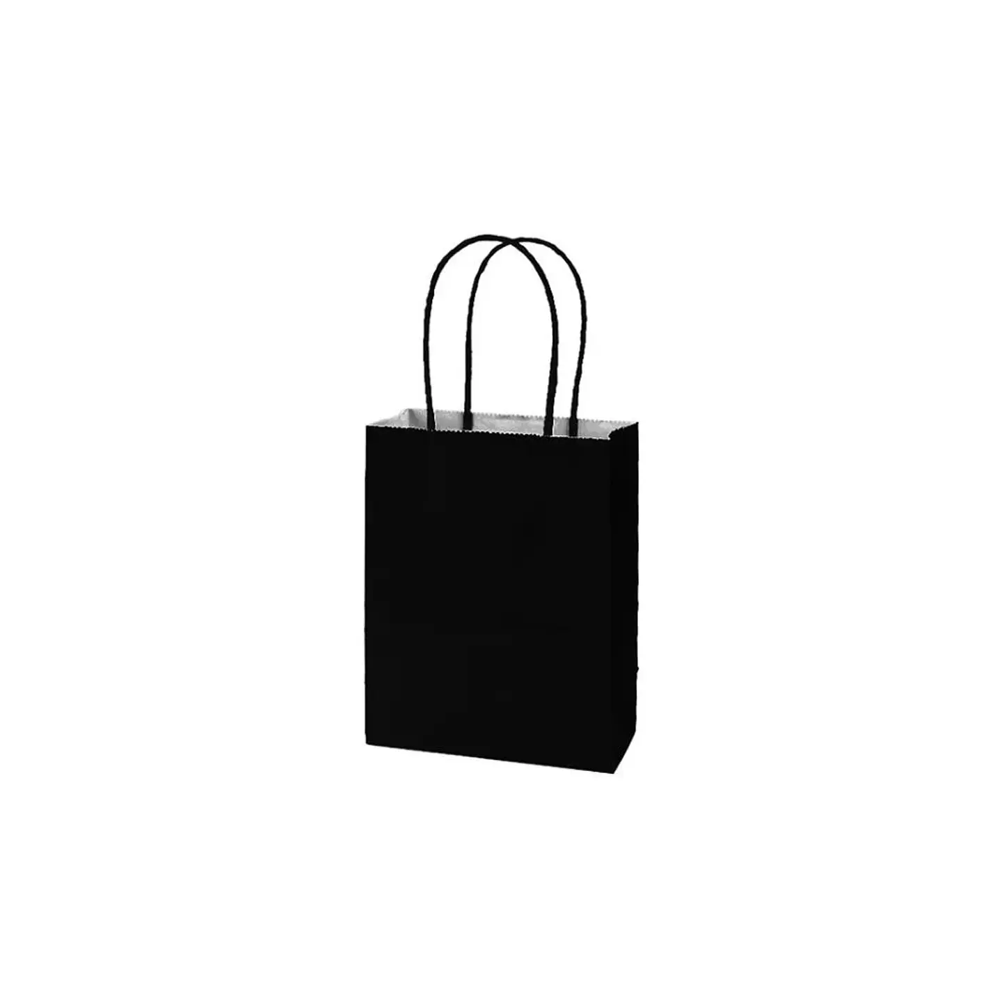 Bolsa Papel Kraft Extra Grande Negro 12 Pcs 3