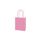 Bolsa Papel Kraft Grande Rosado 12 Pcs - Miniatura 1
