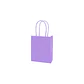 Bolsa Papel Kraft Grande Morado 12 Pcs - Miniatura 3