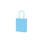 Bolsa Papel Kraft Grande Celeste 12 Pcs - Miniatura 2