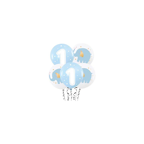 Globos De Latex Elefante Uno 30 Cm