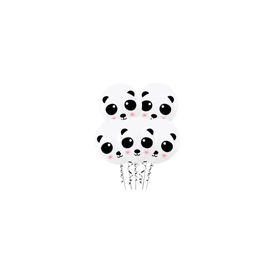 Globos De Latex Panda 30 Cm 1