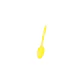 Cuchara Plastica Desechable Amarillo 20 Pcs - Miniatura 1