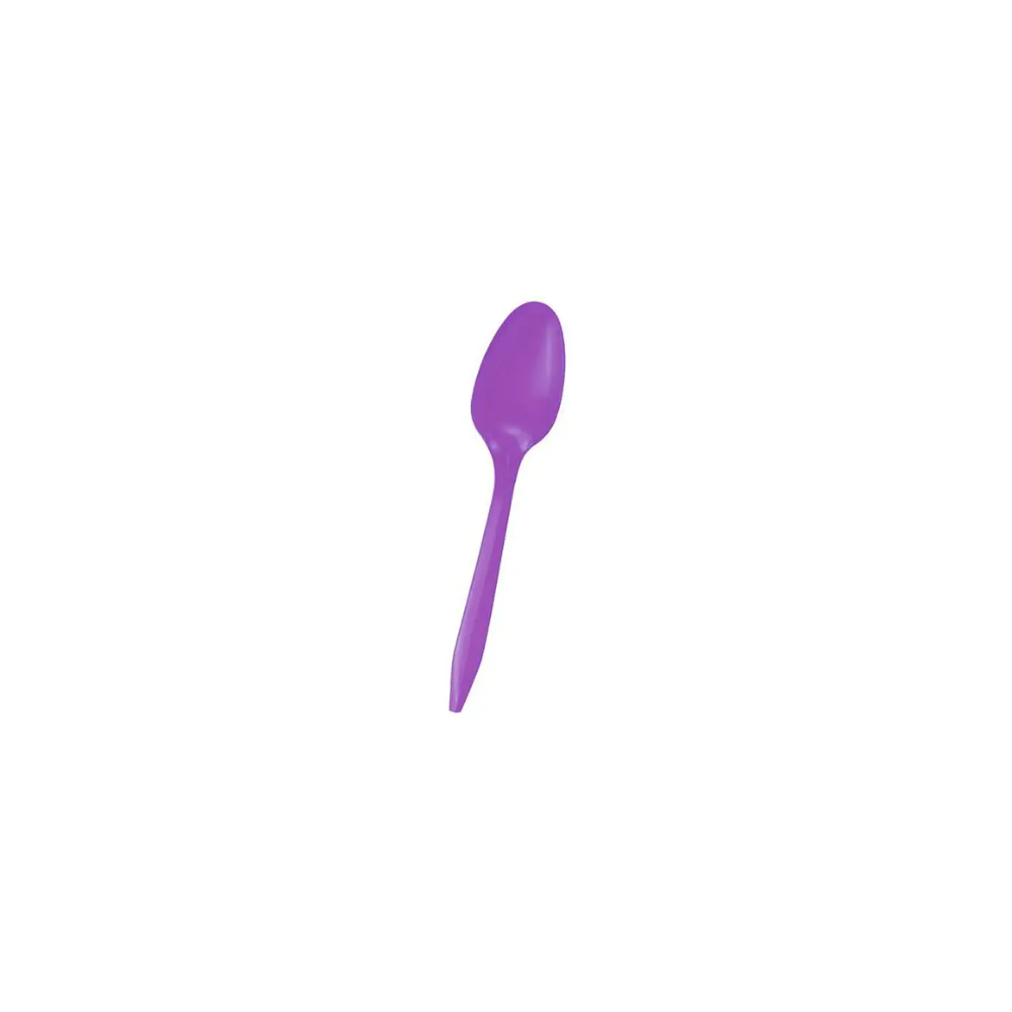 Cuchara Plastica Desechable Morado 20 Pcs 3