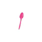 Cuchara Plastica Desechable Fucsia 20 Pcs - Miniatura 3